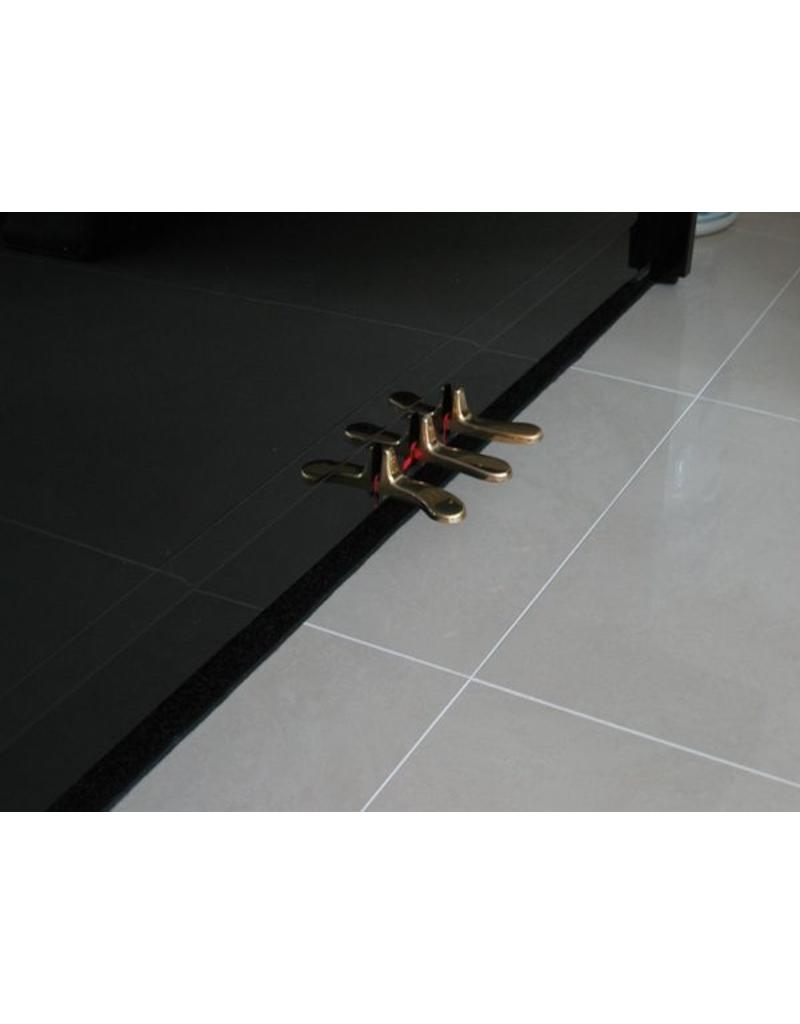 Pianocarpet schmal schwarz 151cmx32cm