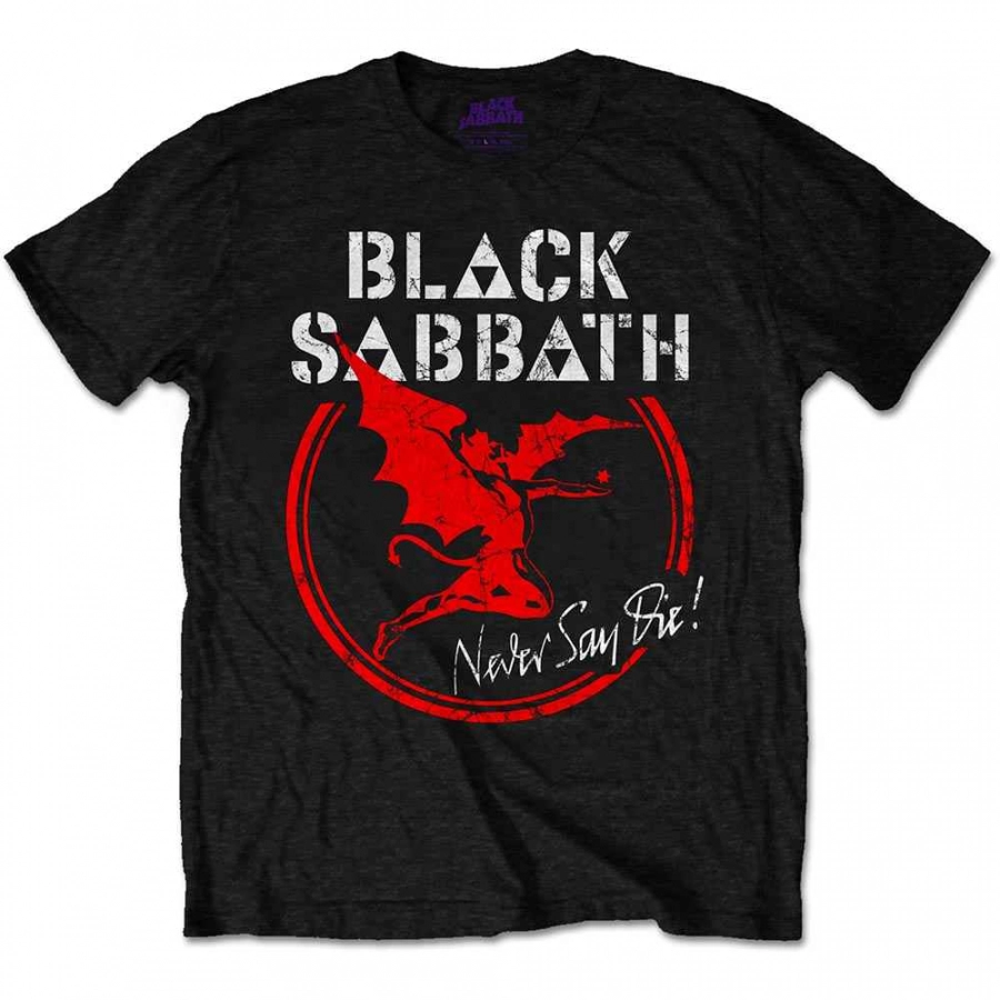 Black Sabbath Archangel Never Say Die T-Shirt M