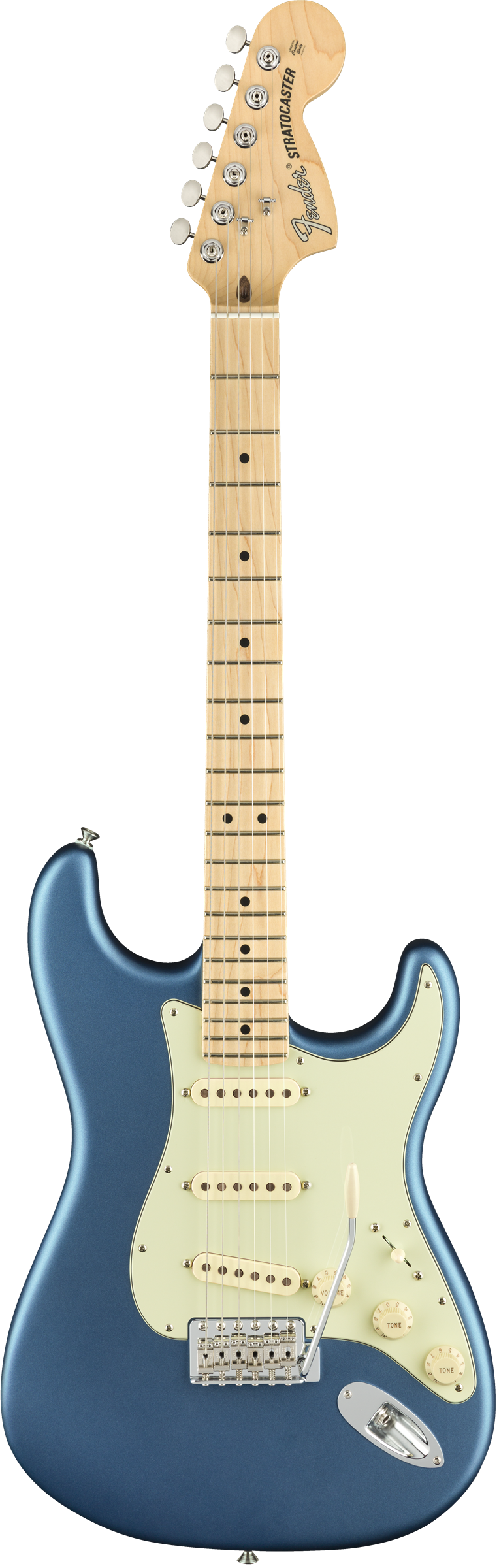 American Performer Stratocaster Satin Lake Placid Blue MN