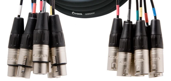 CML 8-0 FM 3 C Multicore 3m 8x XLR male - XLR female