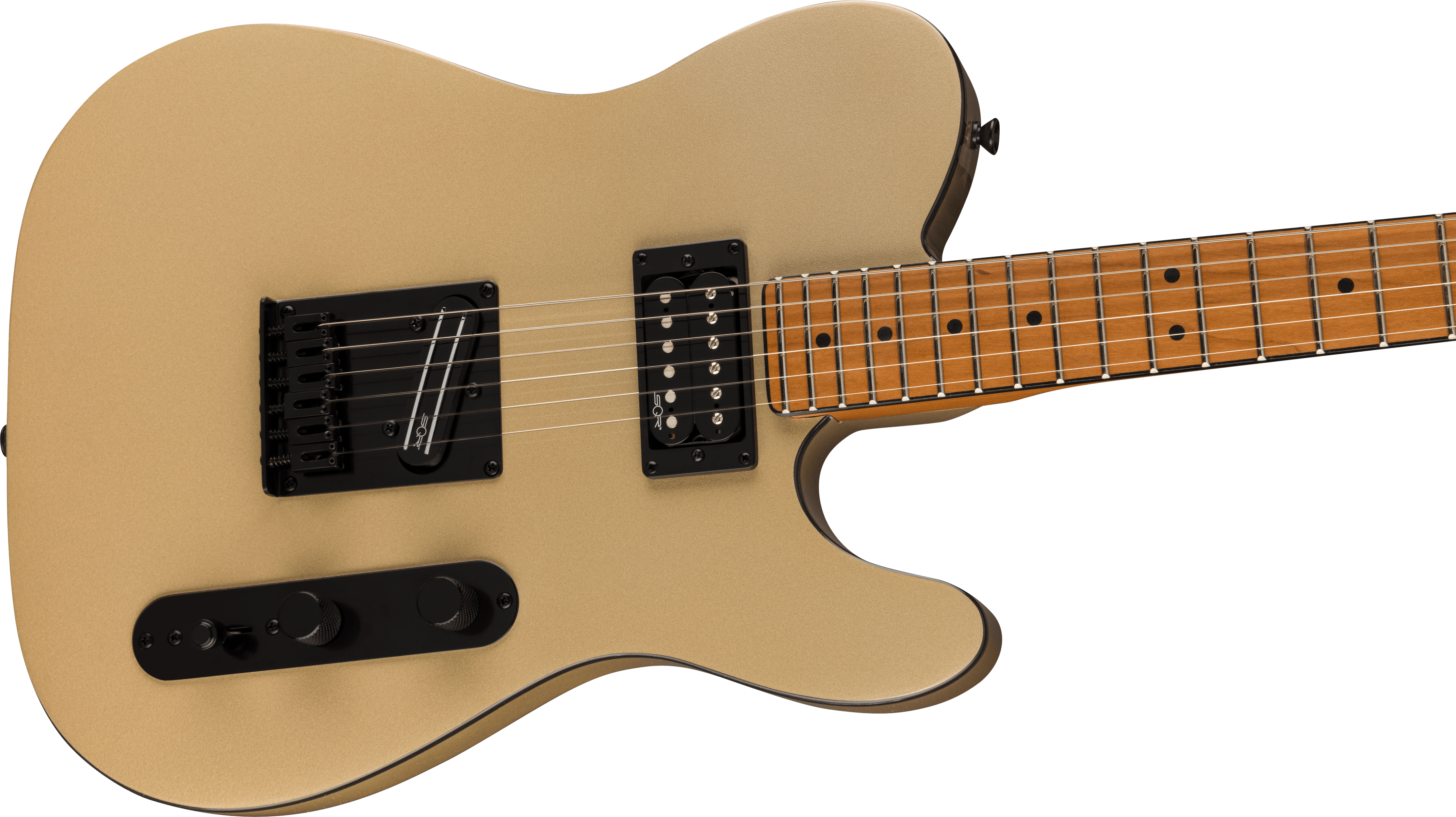 Contemporary Telecaster RH Roasted Maple Fingerboard, Shoreline Gold