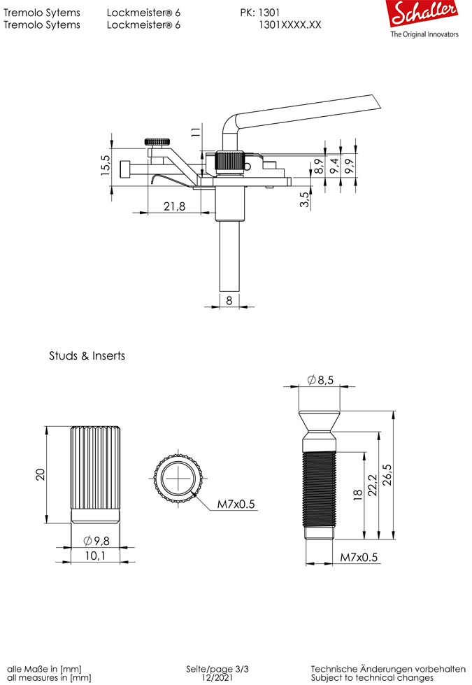 Lockmeister 6 Blackchrome Block 37 Nut R3