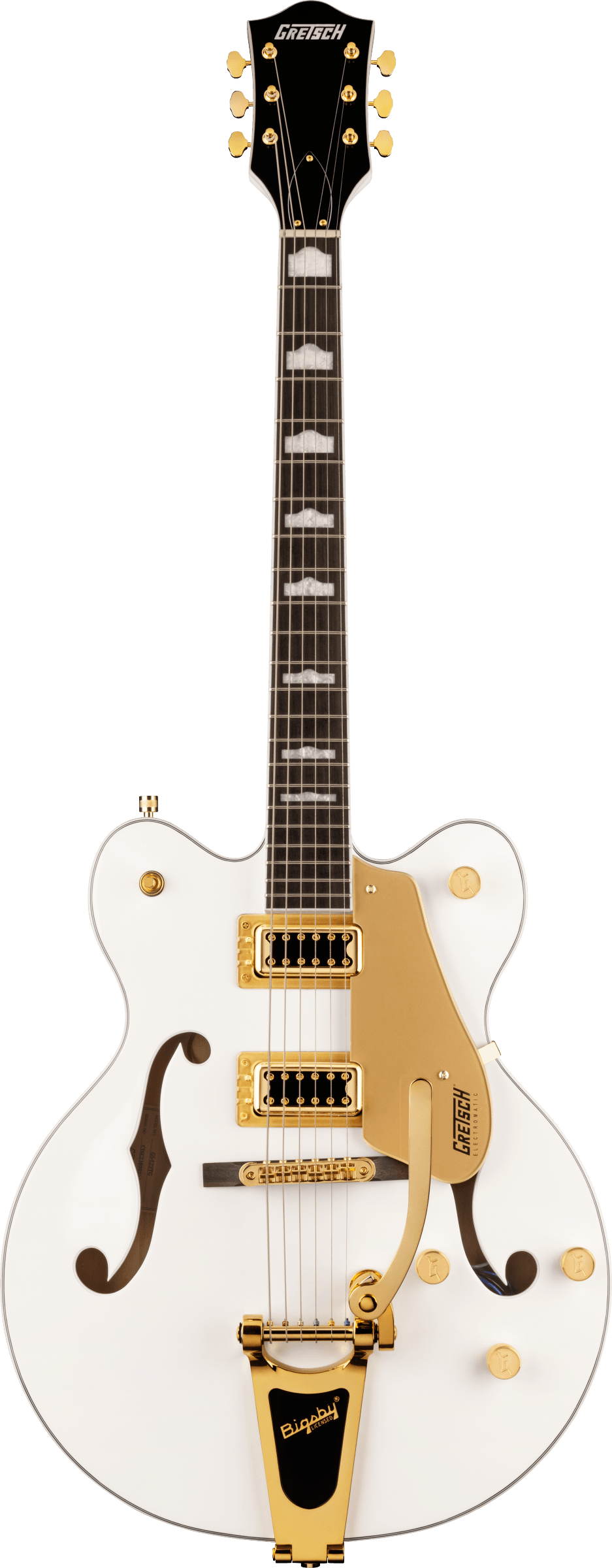 G5422TG Electromatic Classic Hollow Body Snowcrest White, Bigsby