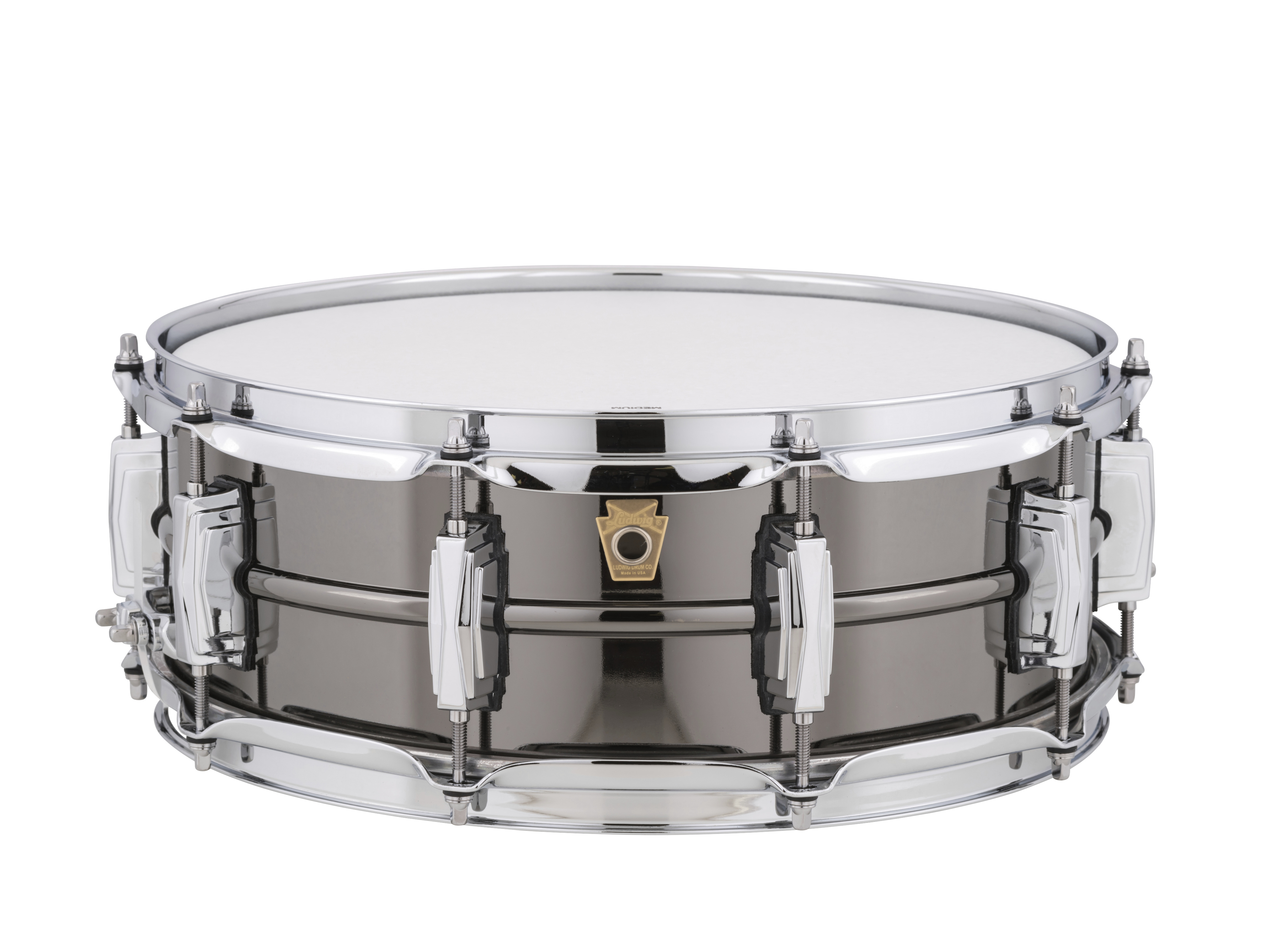 LB416 Supra-Phonic Black Beauty 14"x 5" Smooth Shell-Imperial Lugs