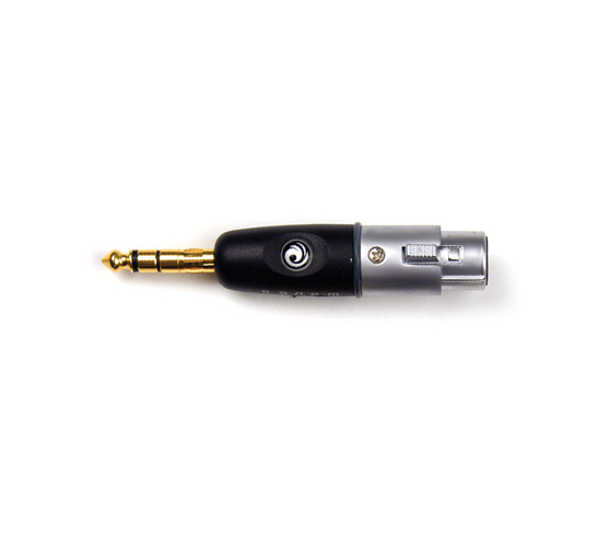 Einzeladapter Klinke Male Stereo - XLR Female