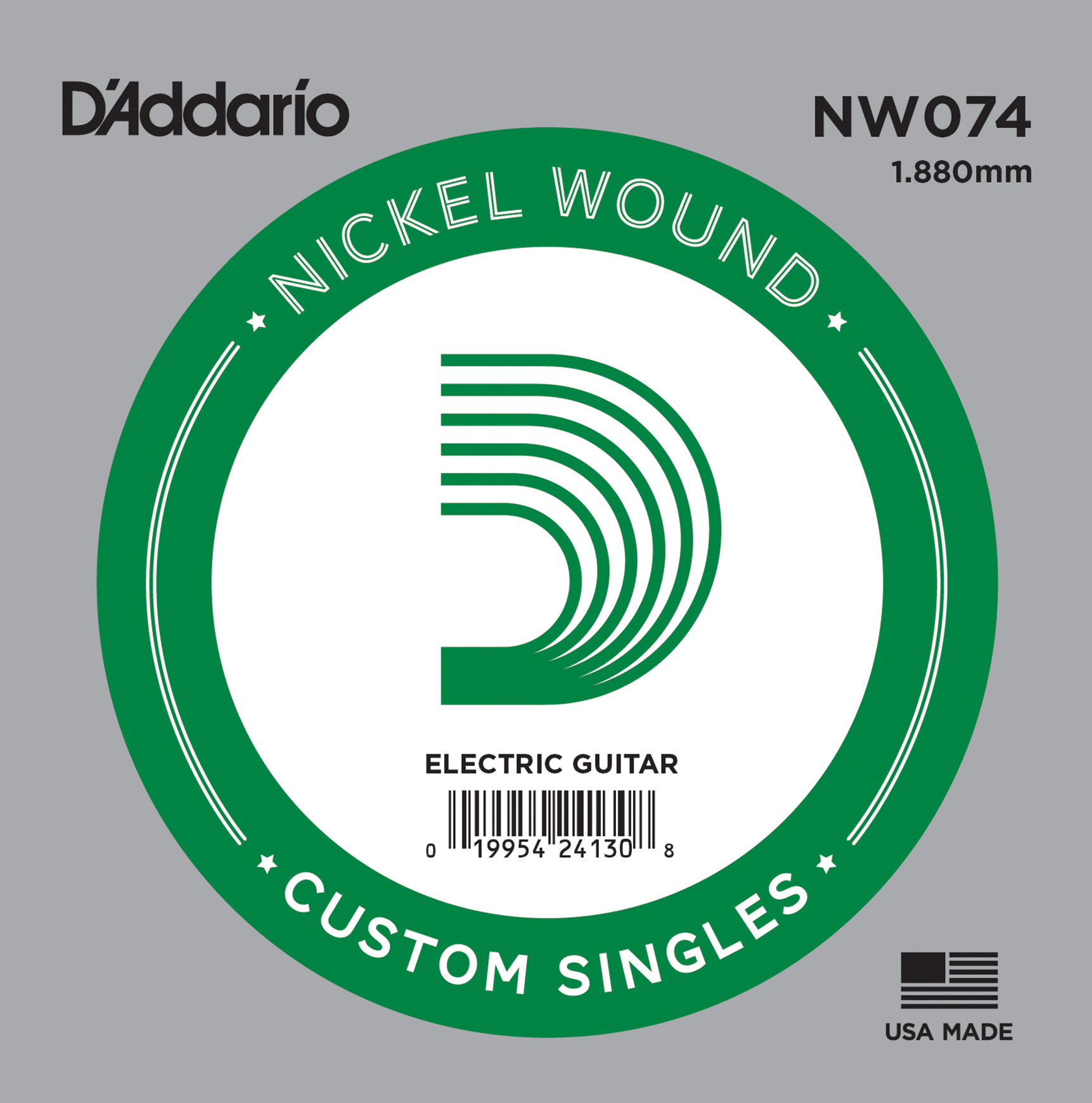 NW074 Nickel Round Wound 74