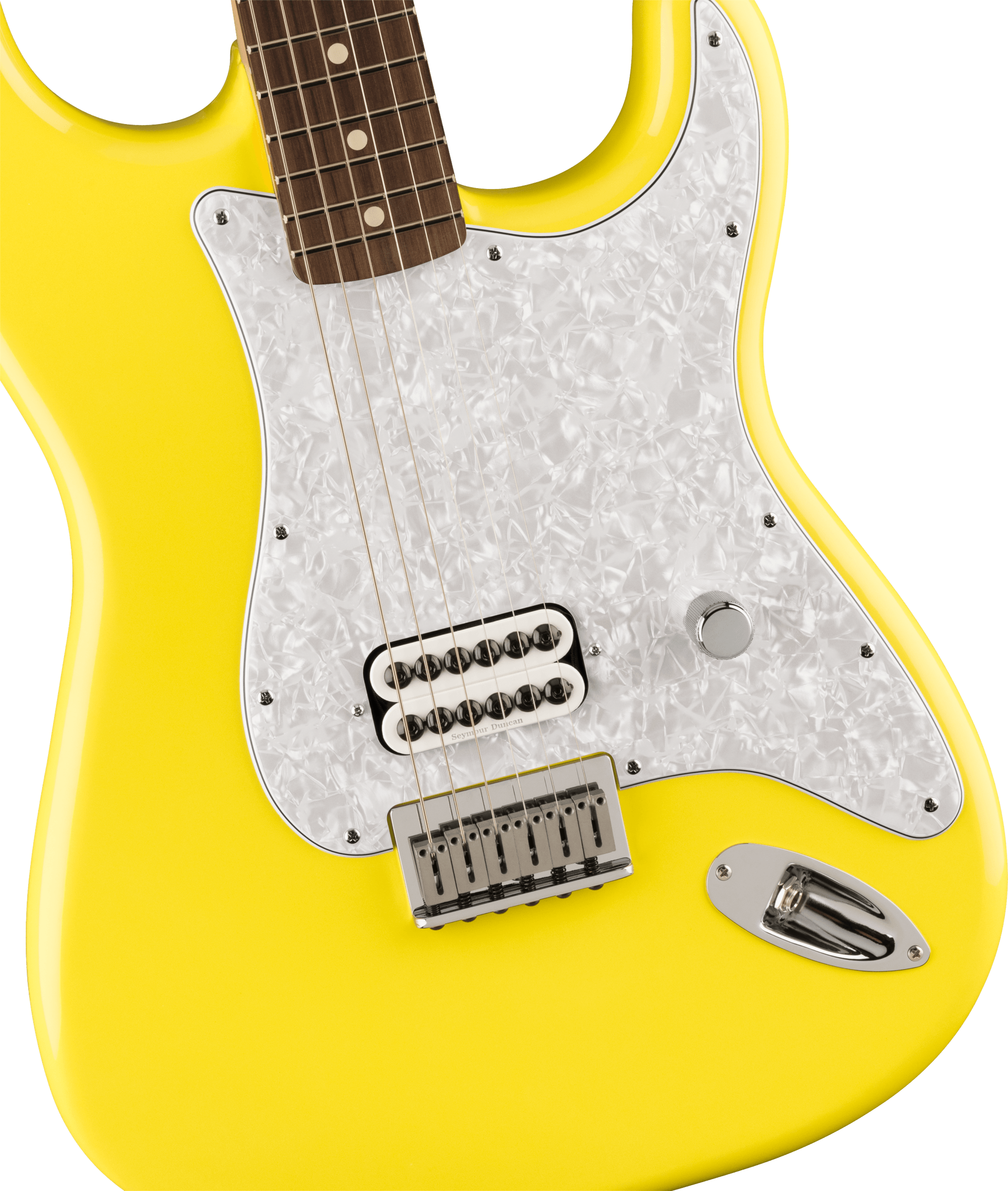 Tom DeLonge Stratocaster Graffiti Yellow