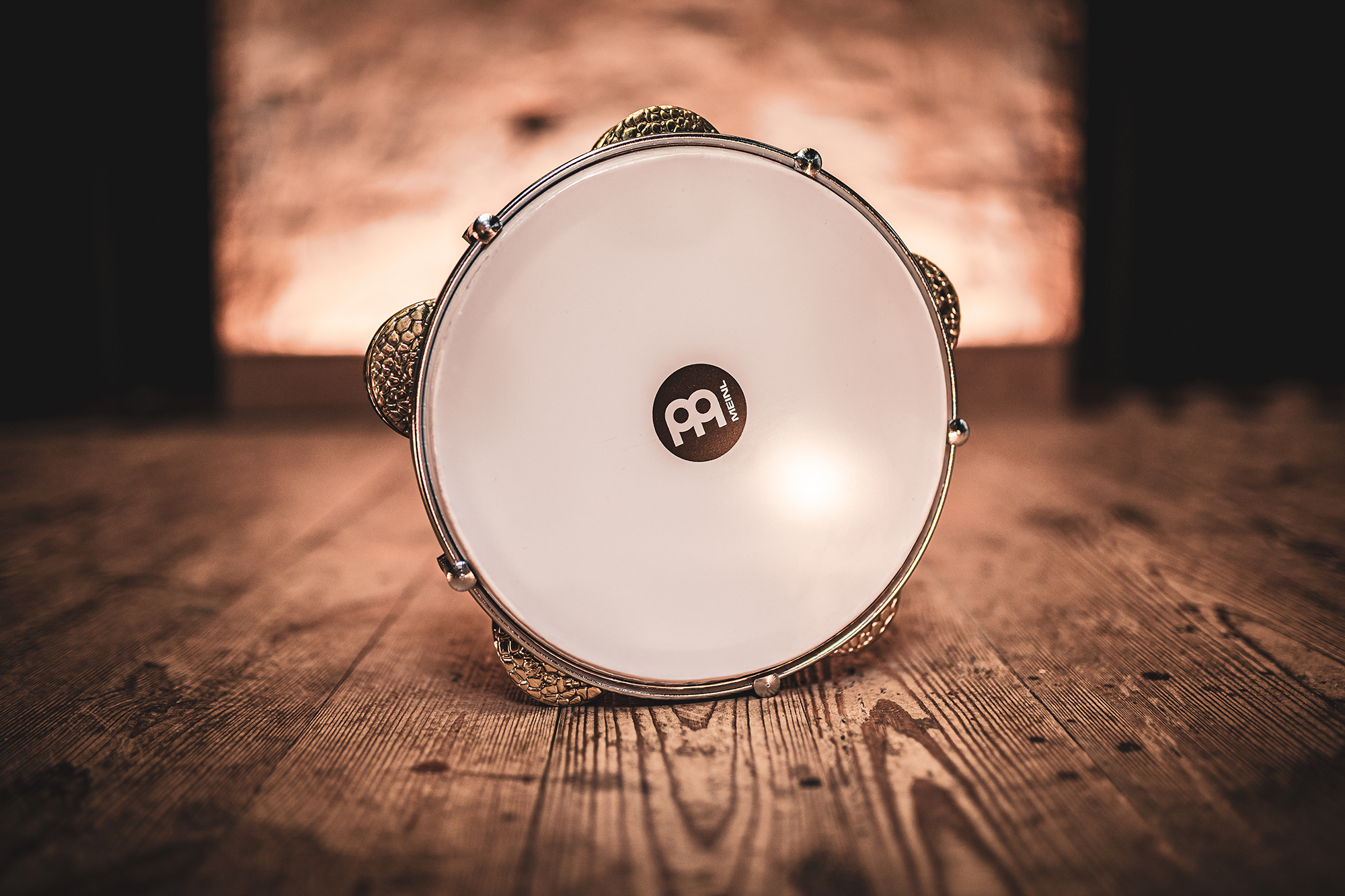 AERIQ1 Artisan Edition Riq Drum 8 3/4" White Pearl, Mosaic Royale