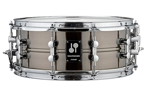 KS 14X6.5 SDB Kompressor Snare Messing Black Nickel