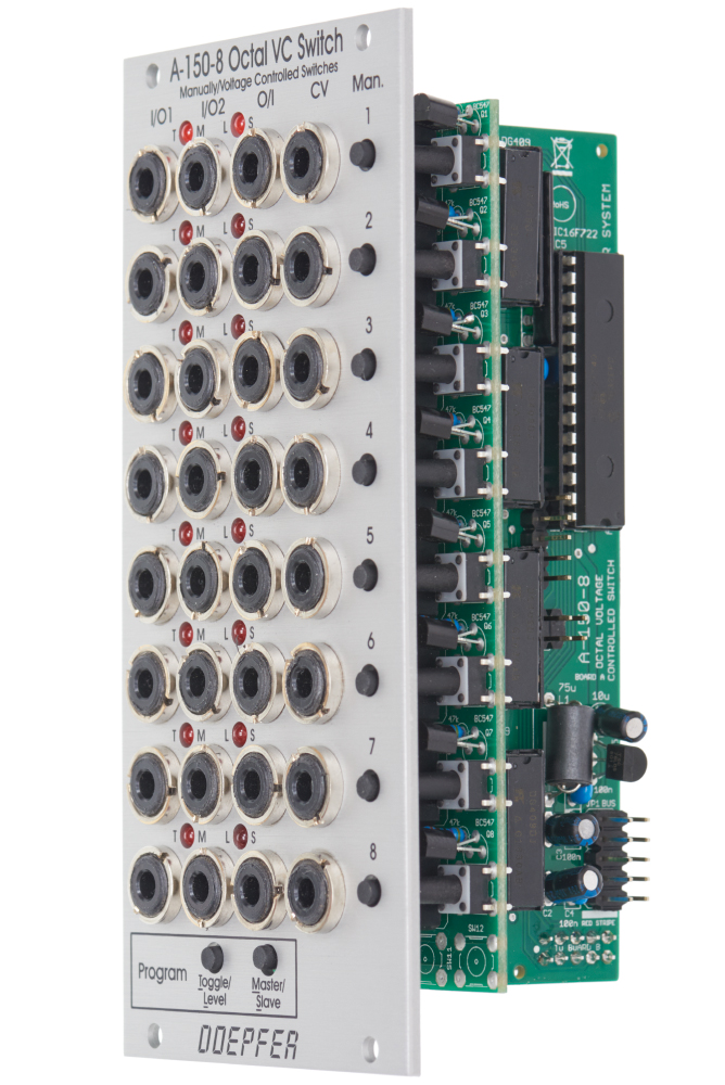 A-150-8 8-fach Voltage Controlled Switch