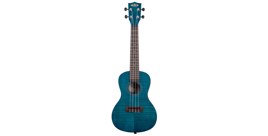 KA-CEMB - Blue Exotic Mahogany Concert Ukulele