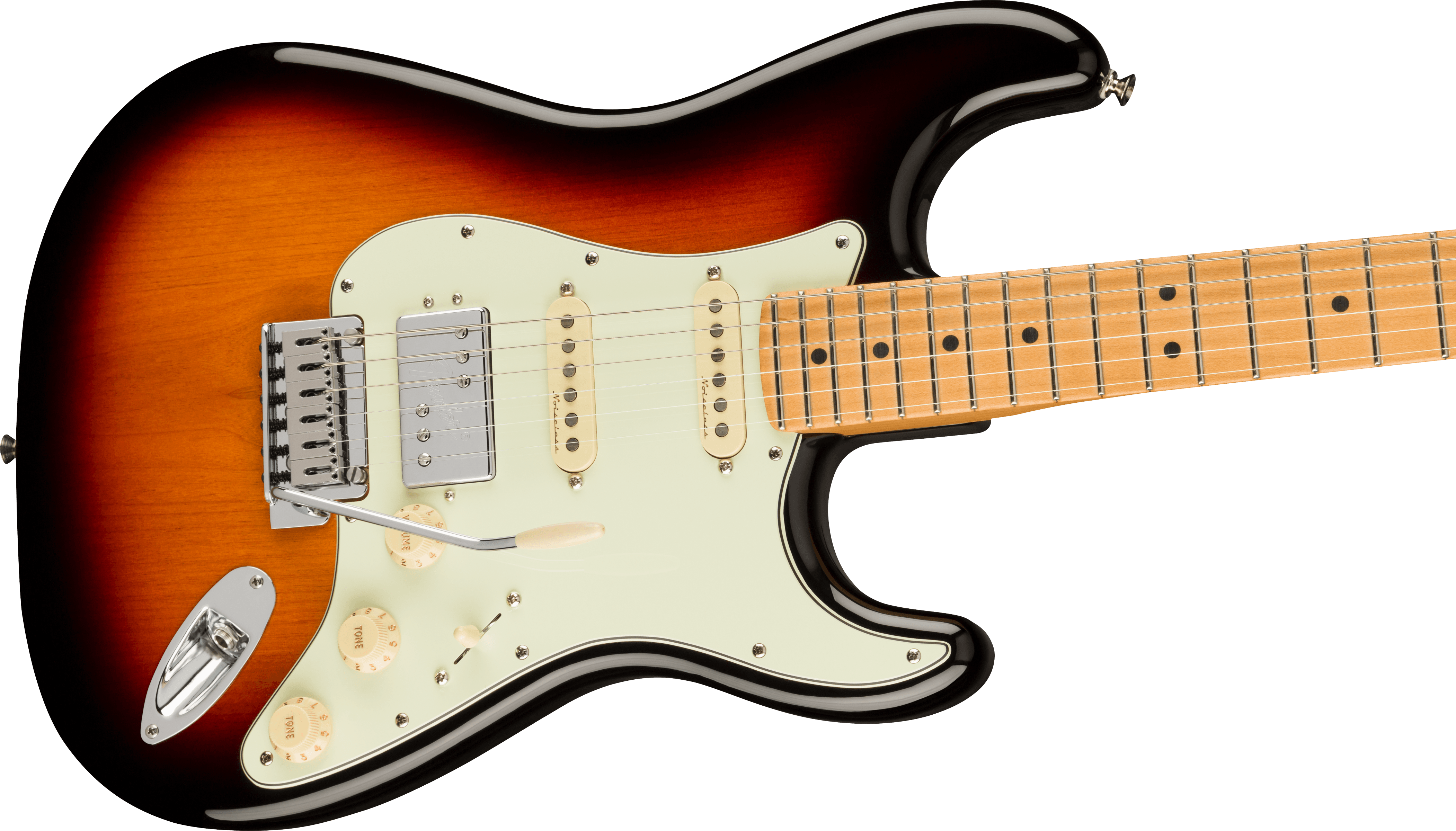 Player Plus Stratocaster, HSS, MN, 3-Color Sunburst