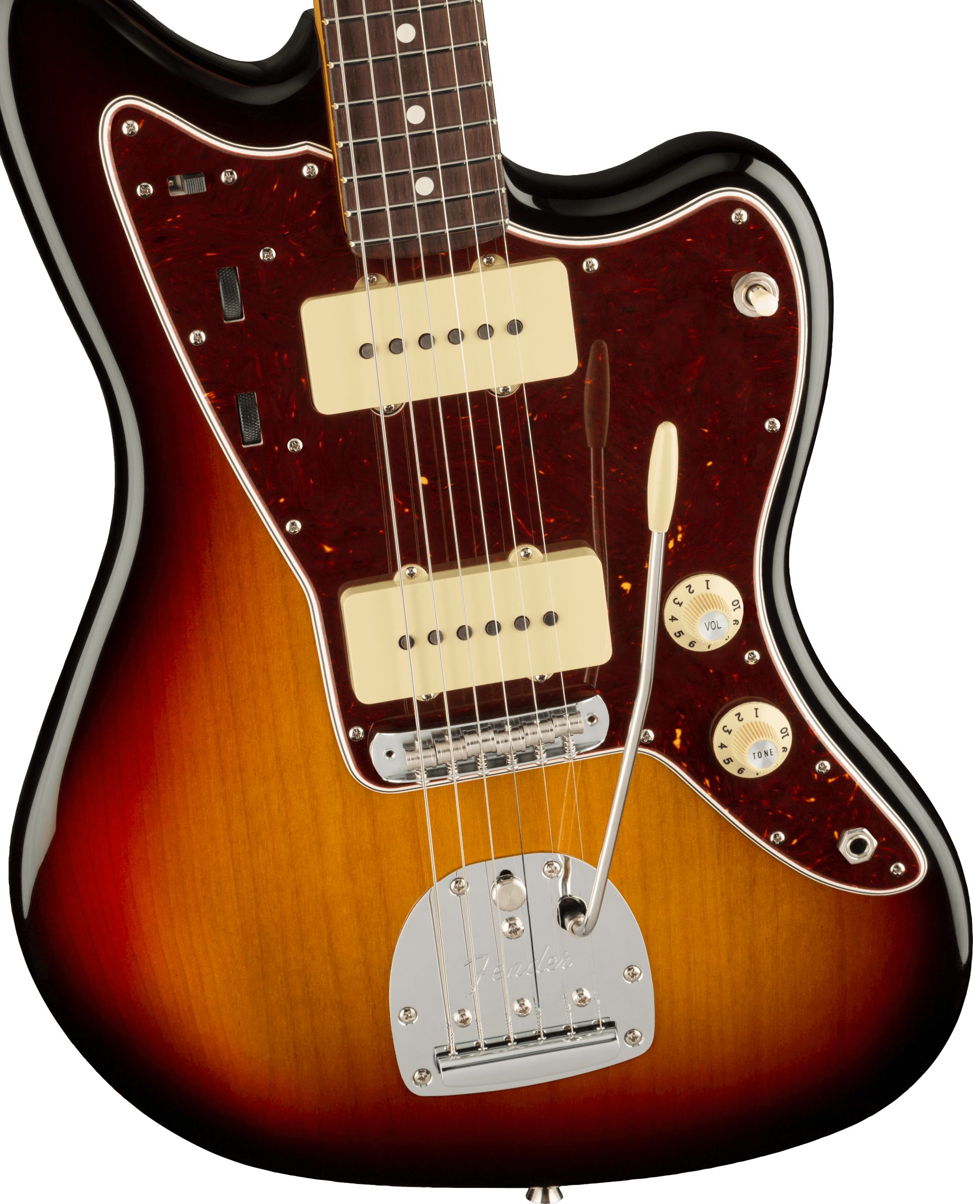 American Professional II Jazzmaster Rosewood Fingerboard, 3-Color Sunburst