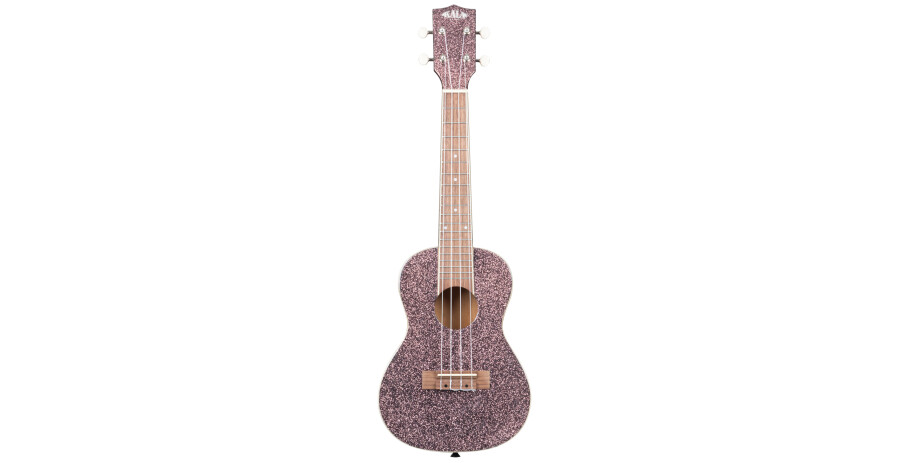 Sparkle Series Pink Champagne Concert Ukulele with Bag (UB-C)