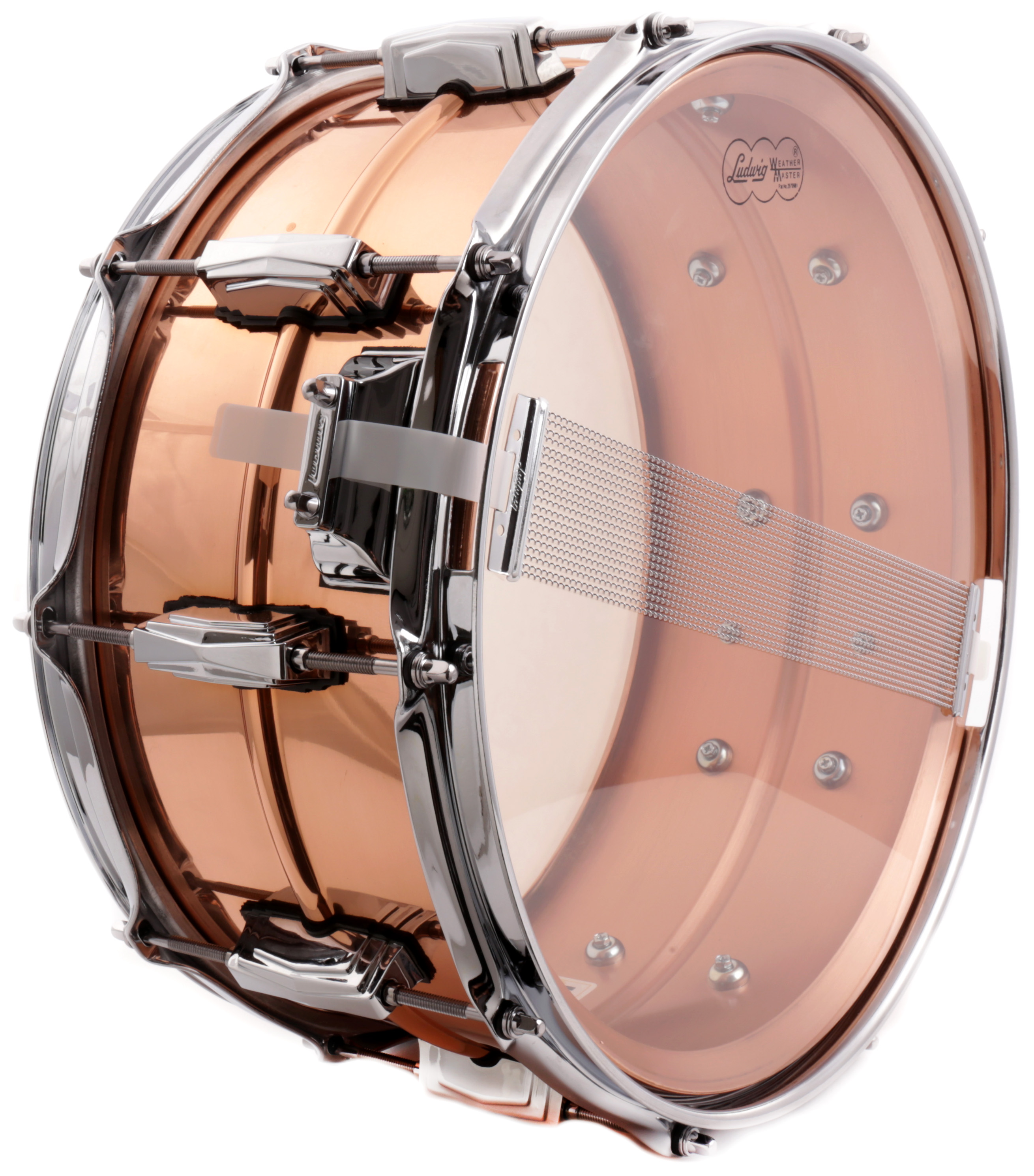 Copper-Phonic 14"x 6,5" Smooth Copper Imperial Lugs