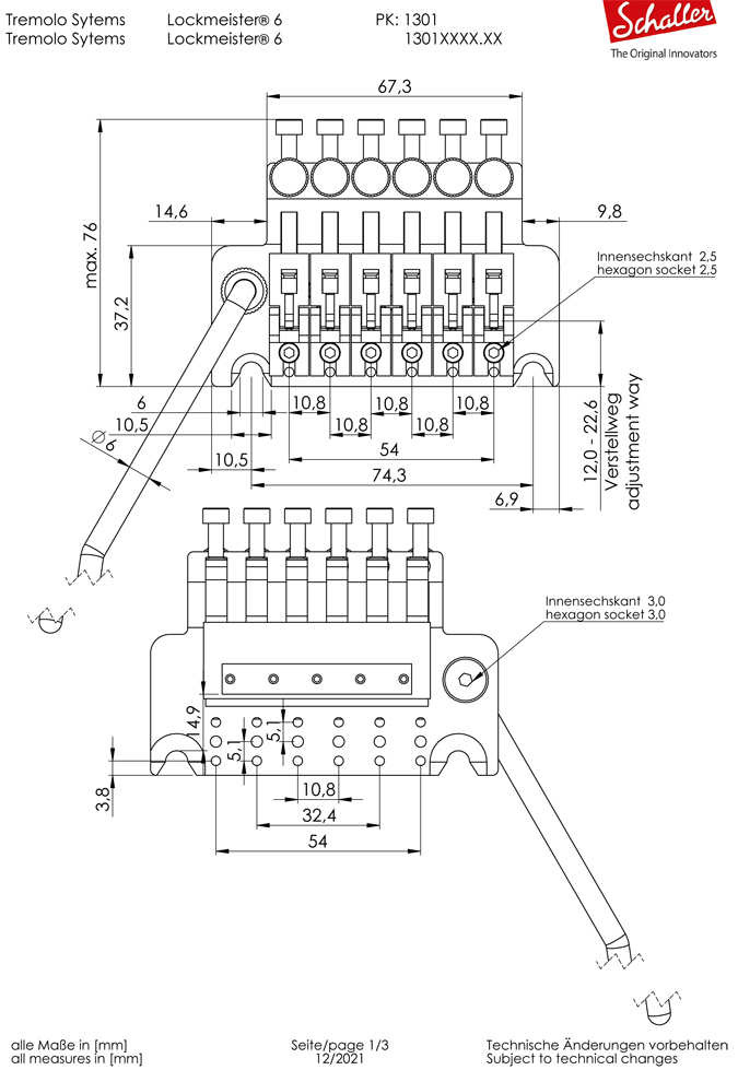 Lockmeister 6 Blackchrome Block 37 Nut R3