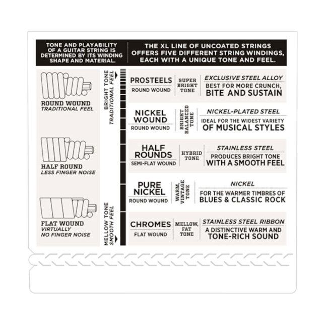 EXL230 nickel round wound long scale, 055-110