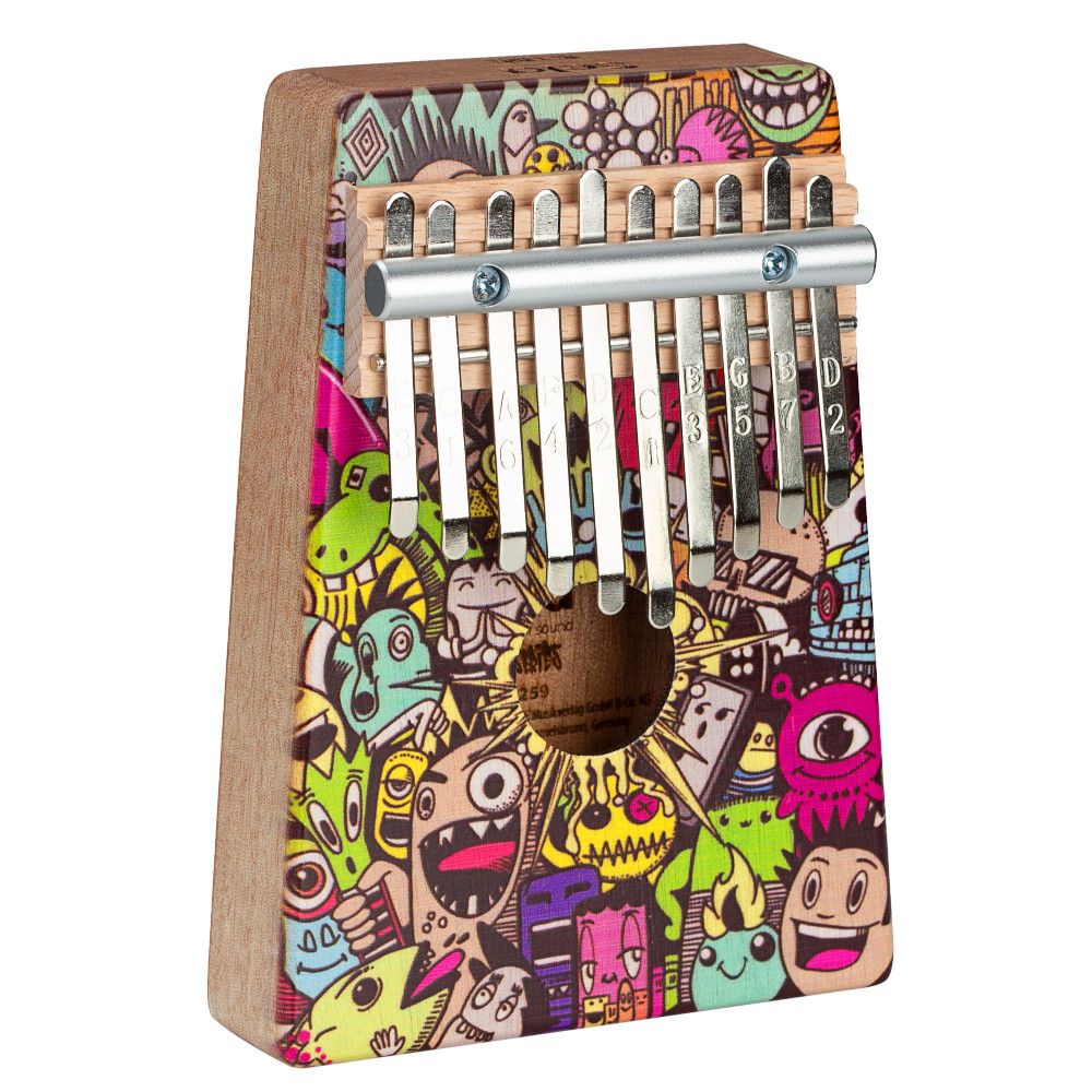 Art Series Kalimba 10 Little Monster