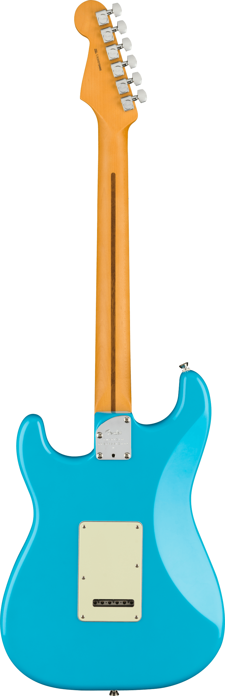 American Professional II Stratocaster Maple Fingerboard, Miami Blue