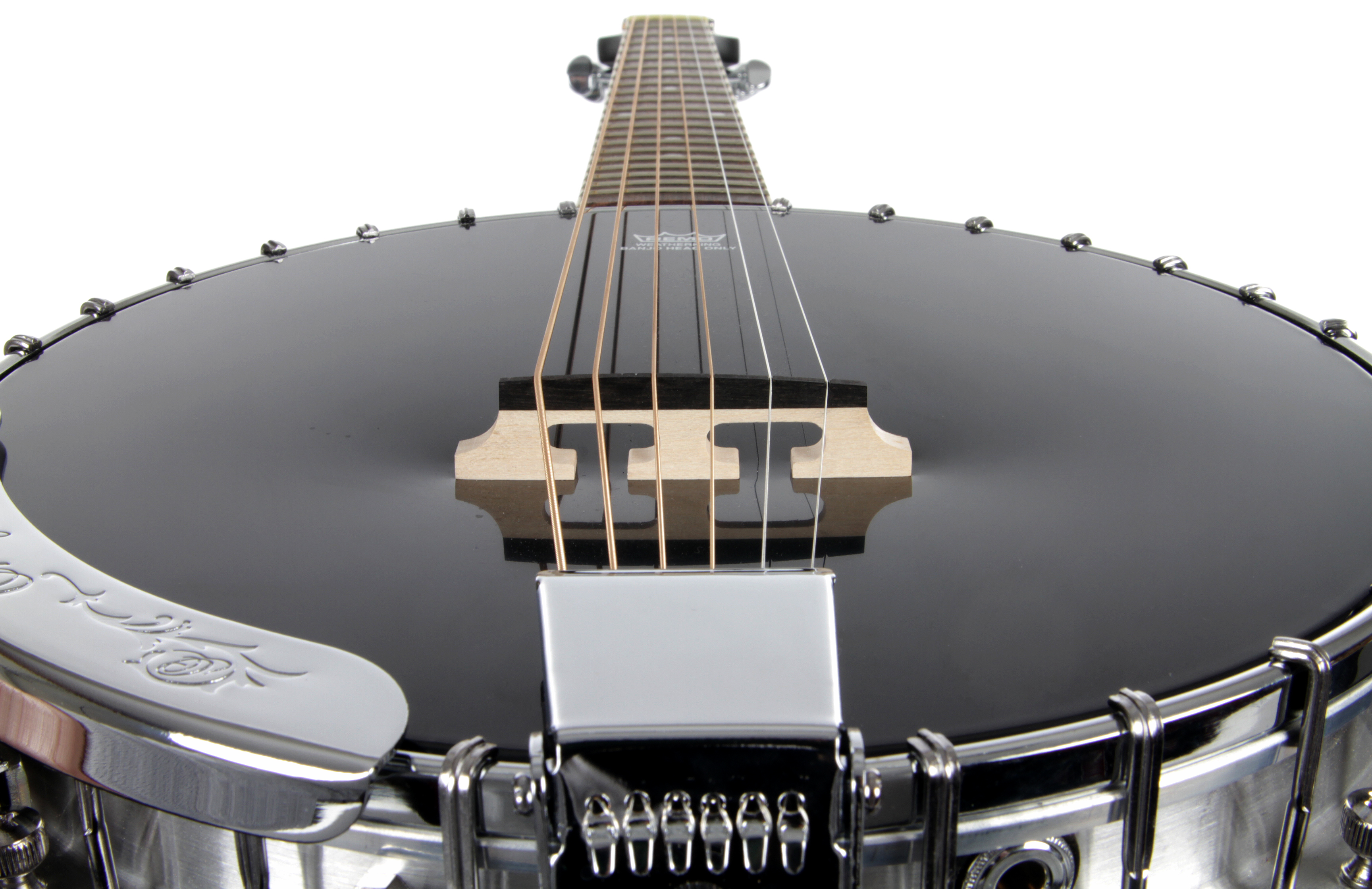 OBJE350/6-SBK Guitar-Banjo 6-str. Raven Serie