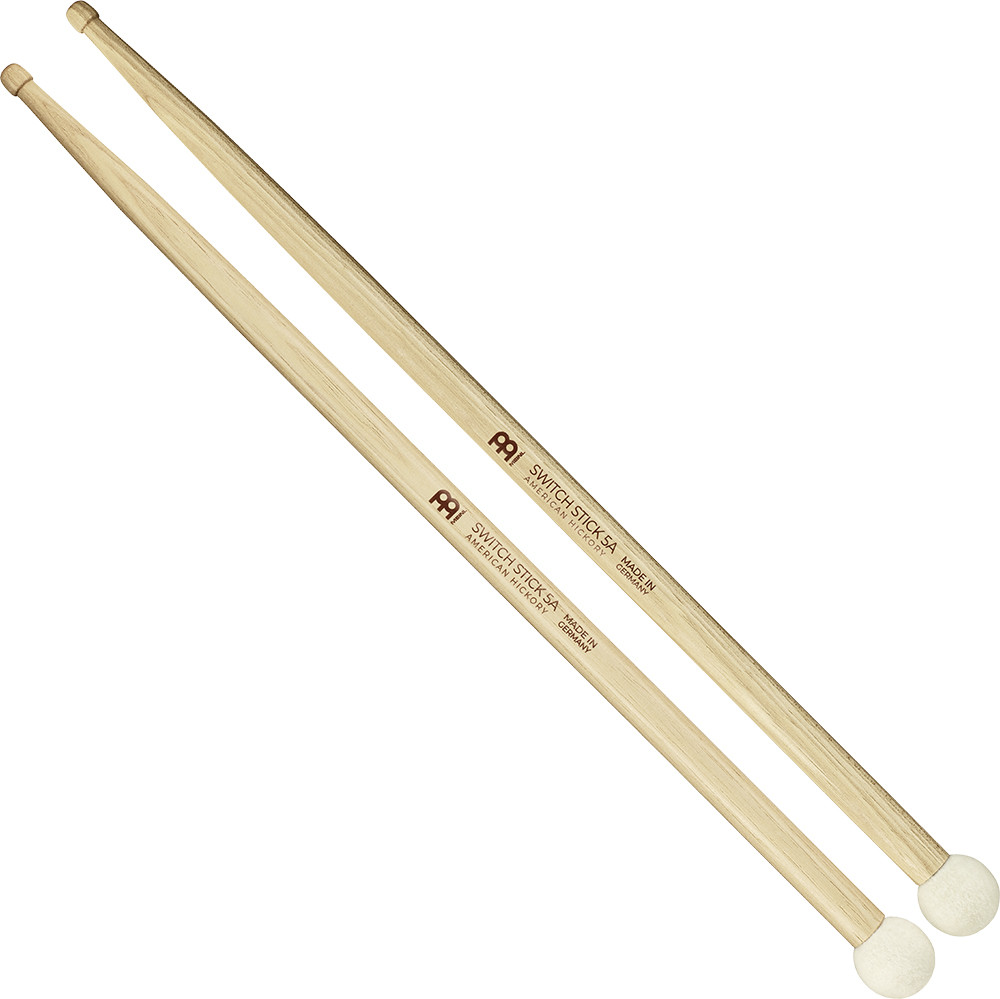 SB120 Switch Stick 5A Hybrid Wood Tip Drumstick - Mallet Combo