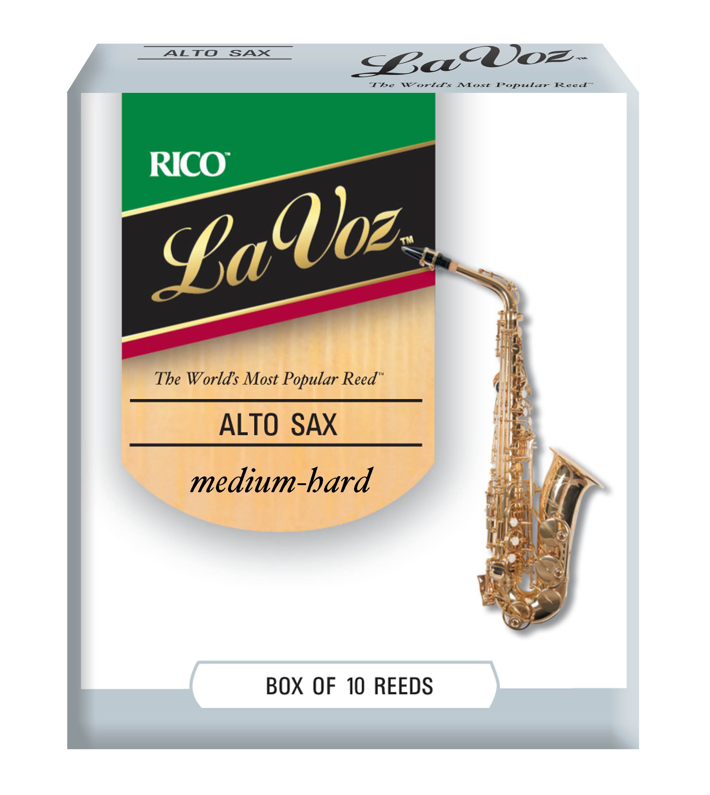 La Voz Altsaxophonblätter MH 10er Packung