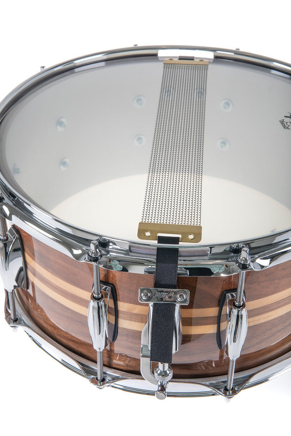 Full Range Snare Walnut / Maple Inlays 14"x6,5" S1-6514W-MI