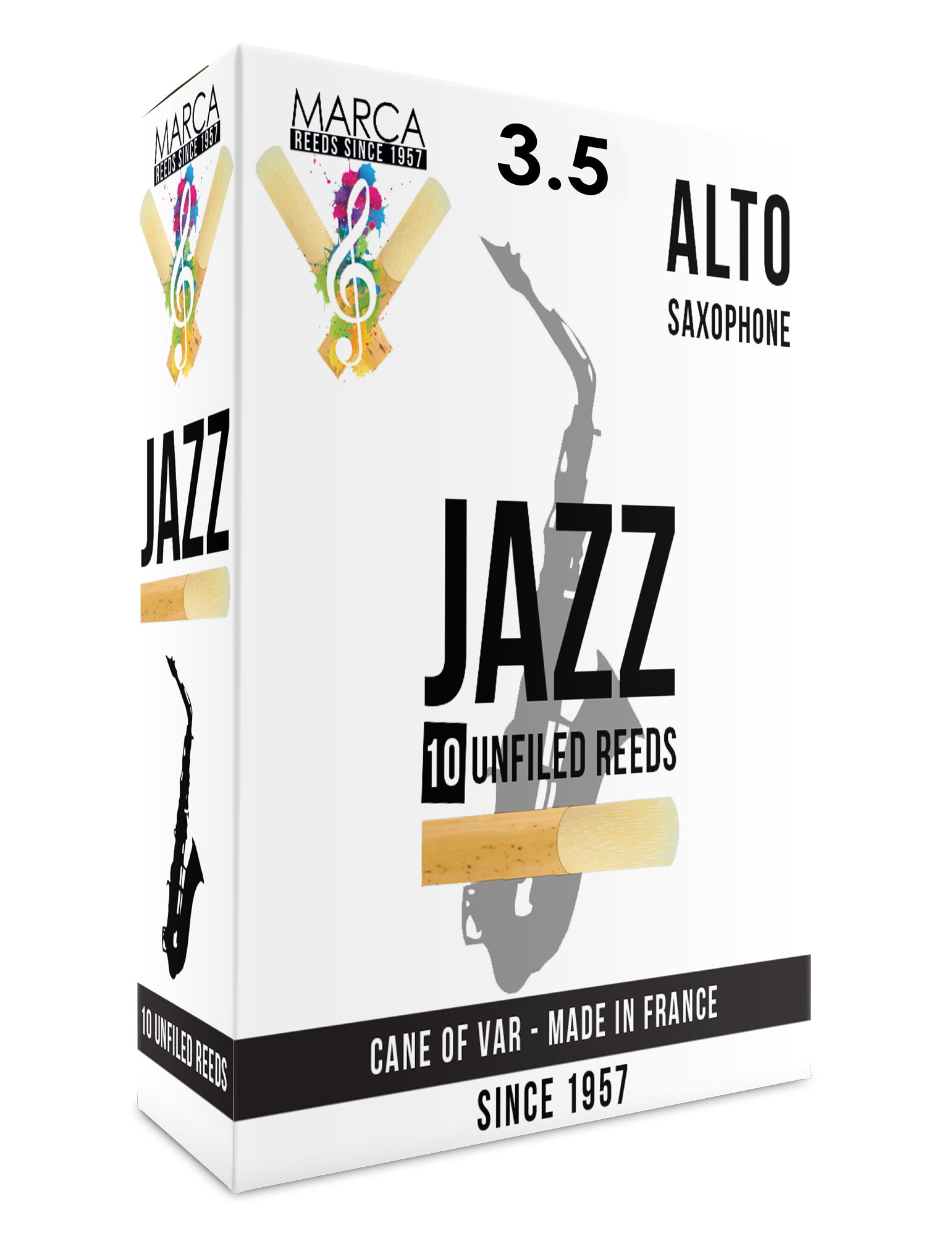 Jazz Unfiled Altsaxophon 3,5 10er Packung