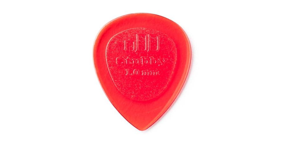 Stubby Jazz Picks Player's Pack, 6 pcs., red, 1.00 mm