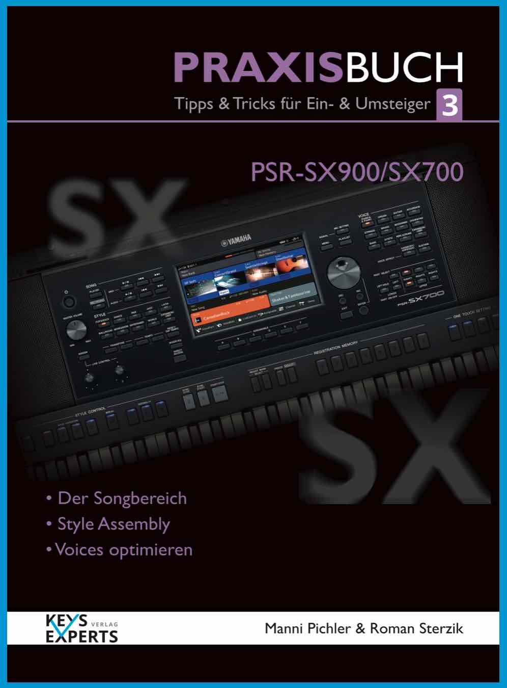 Praxisbuch Yamaha PSR-SX900/SX700 Zusatzhandbuch 3