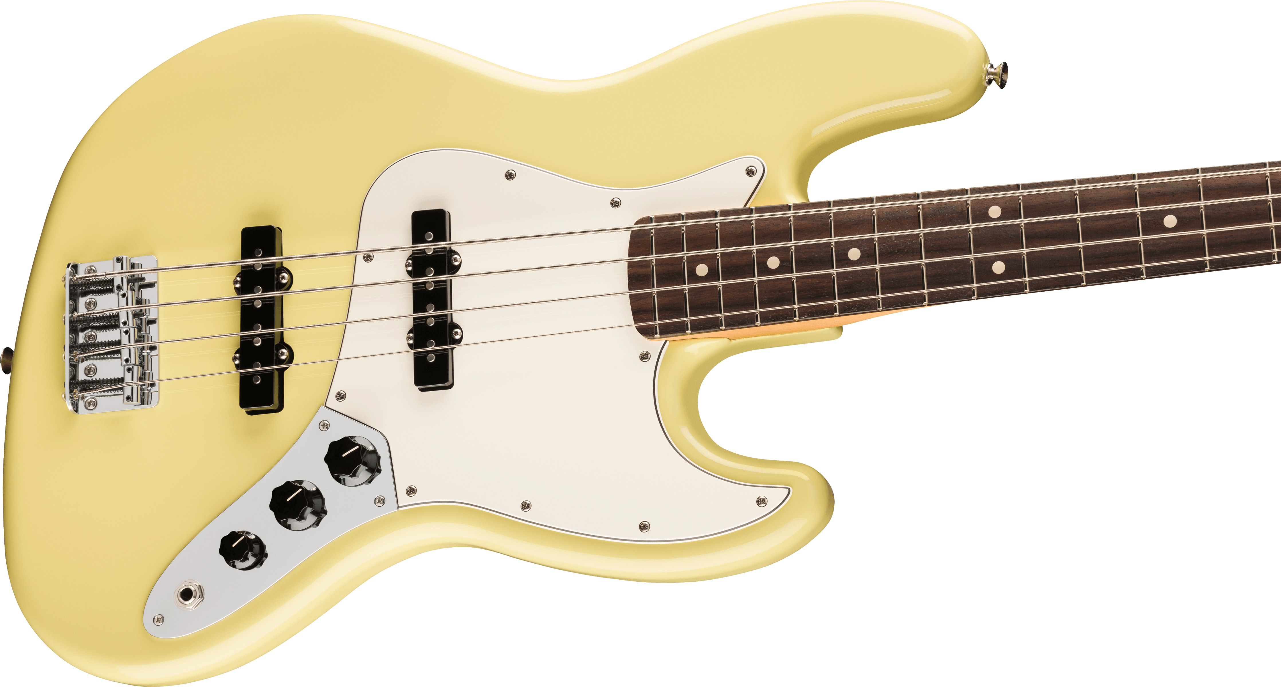 Player II Jazz Bass RW Hialeah Yellow