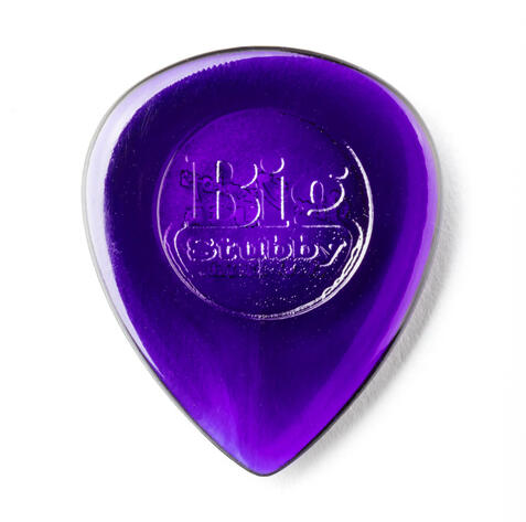 Big Stubby Picks, Player's Pack, 6 pcs., dark purple, 3.00 mm