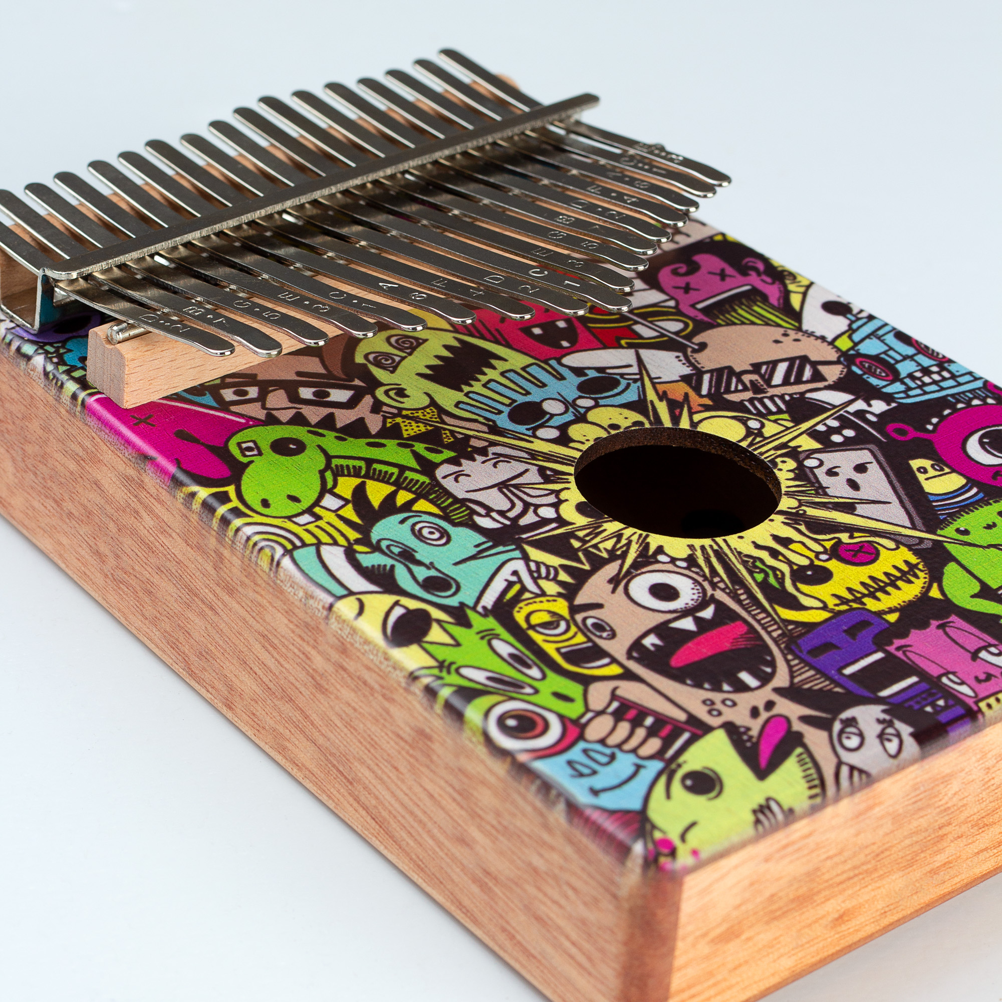 Art Series Kalimba 17 Little Monster