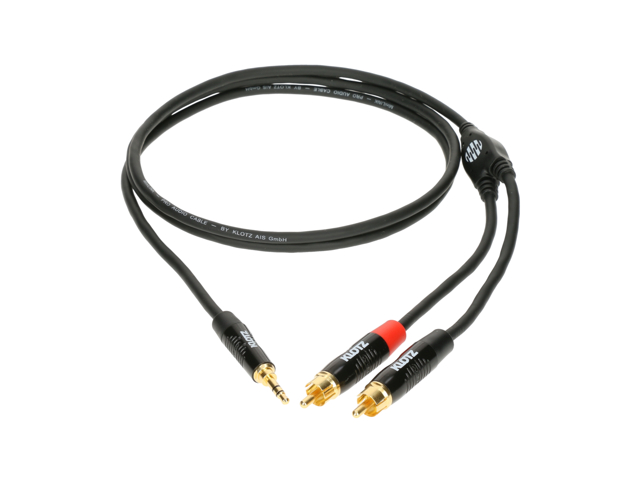 PRO Y-Kabel 1,5m Mini Jack 3p - 2x RCA