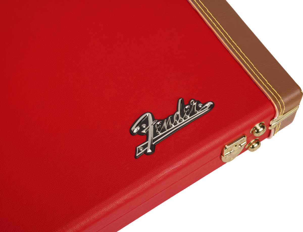 Classic Series Wood Case - Strat/Tele Fiesta Red