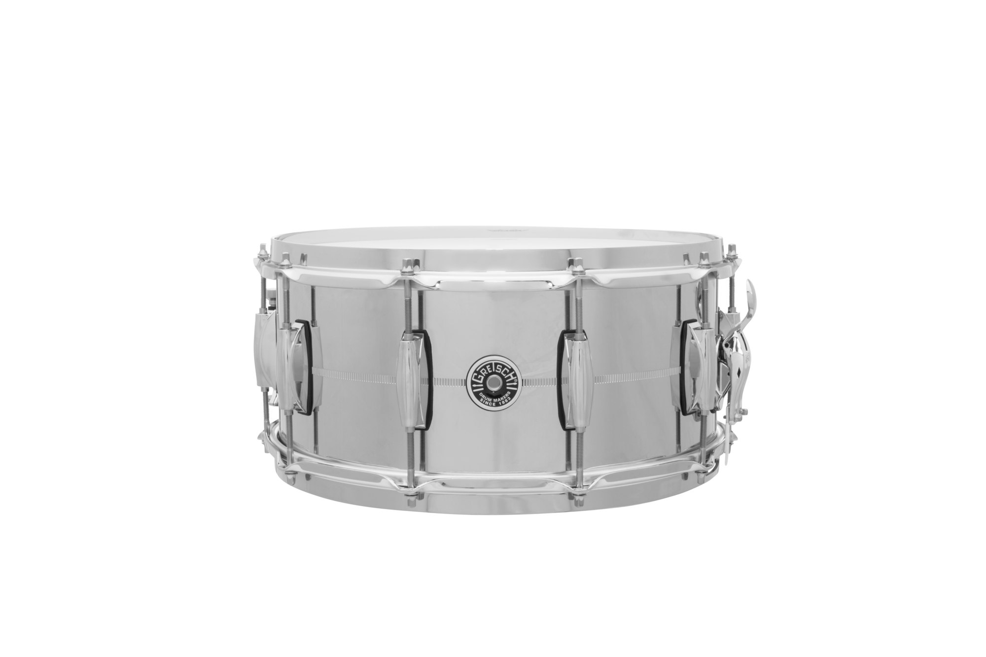 GB4165S 14"x5.5" Brooklyn Snare Drum CoS USA Brooklyn Snare Drums Chrome over Steel