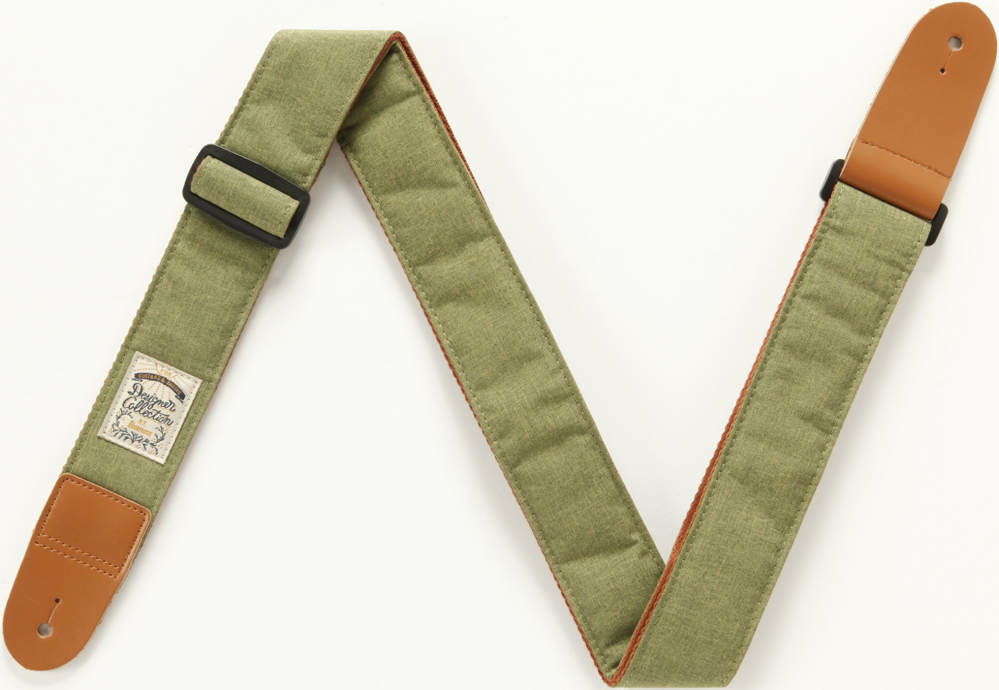 Designer Collection Guitar Strap Moss Green