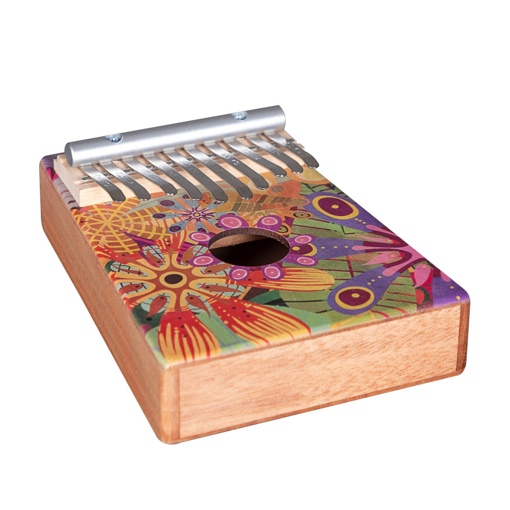 Art Series Kalimba 10 Flower Power