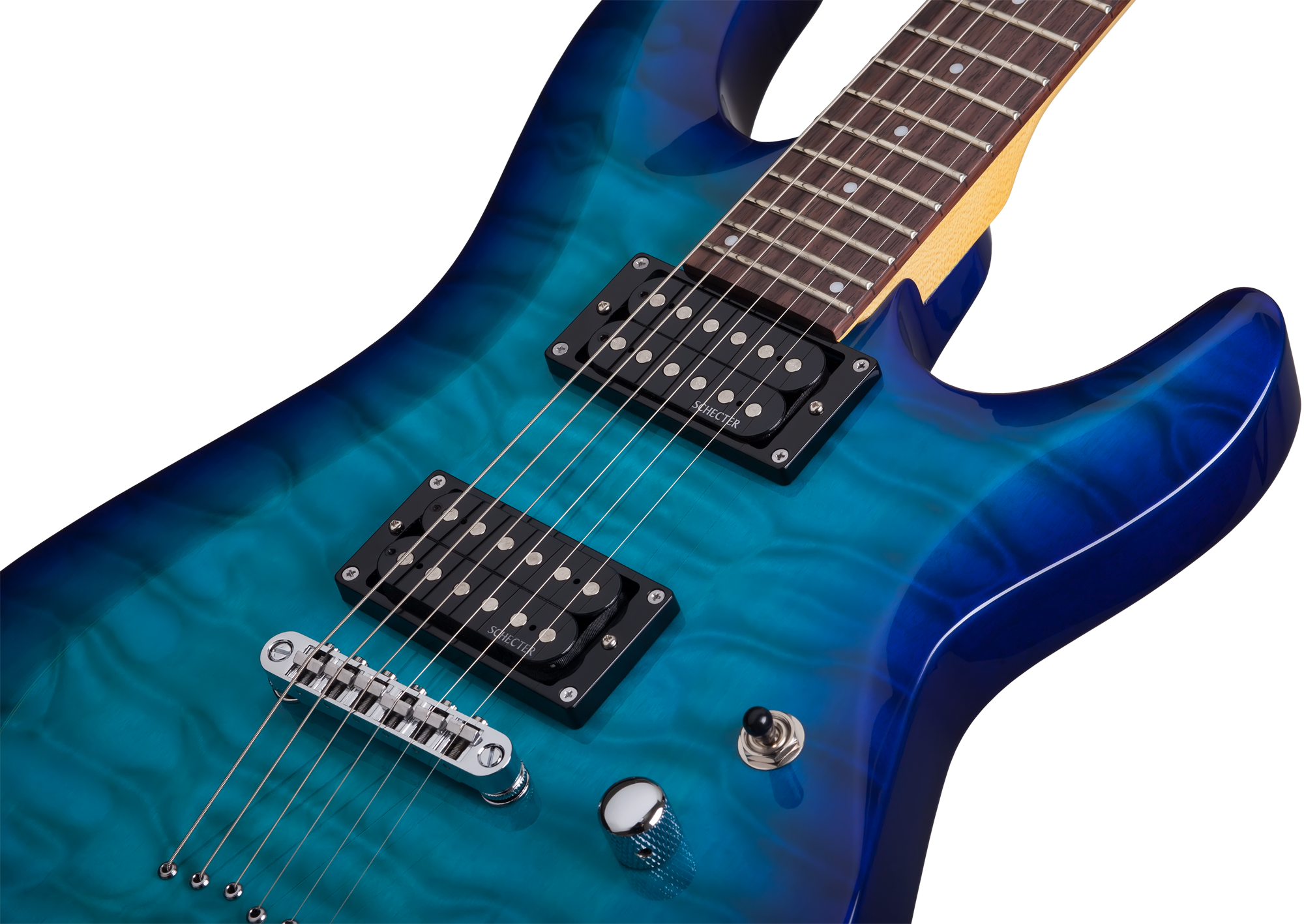 C-6 Plus Ocean Blue Burst