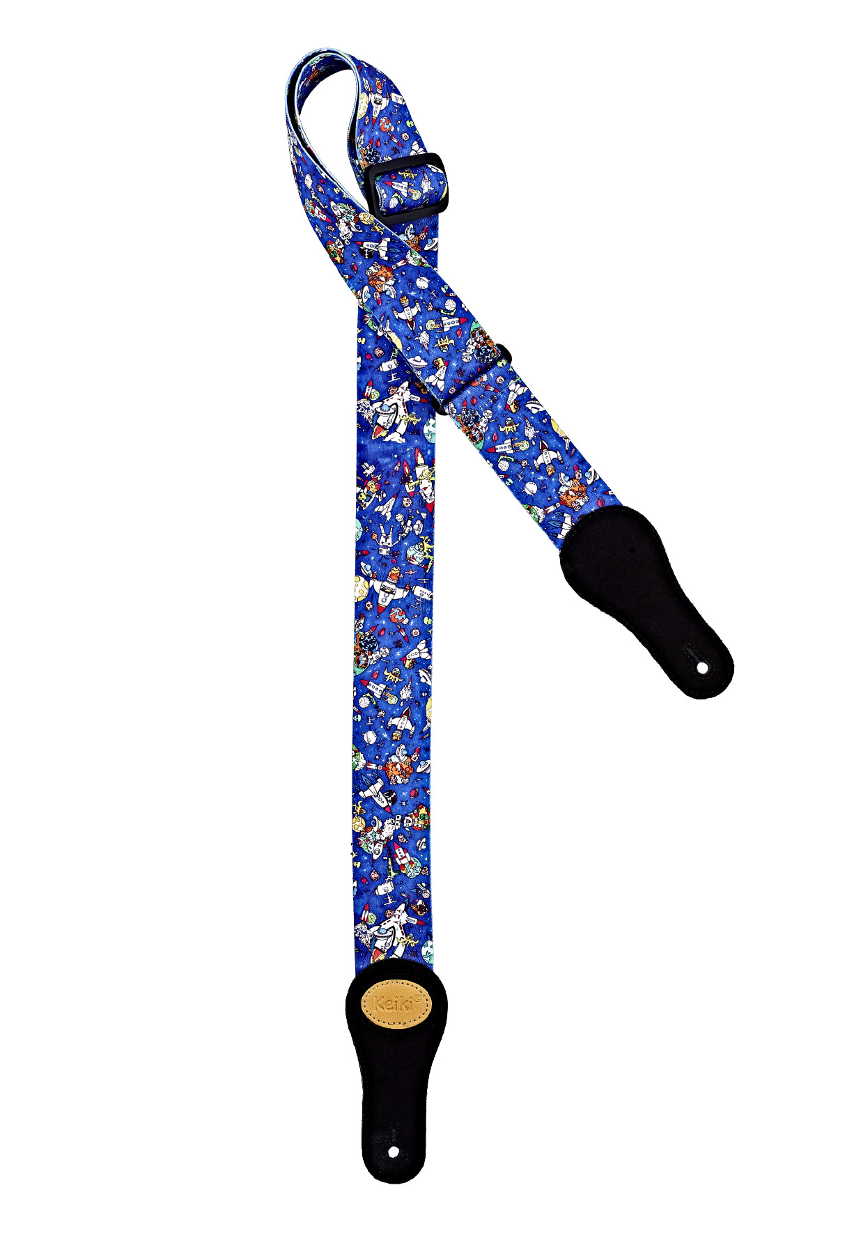 KEIKI Designer Serie Nylon Guitar Strap - "Spaceman"