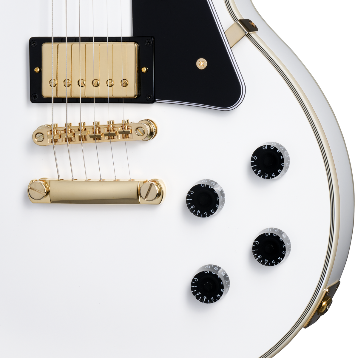 Les Paul Custom Alpine White, Case