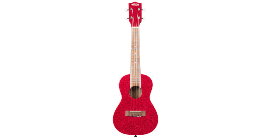 Sparkle Series Ritsy Red Concert Ukulele with Bag (UB-C)