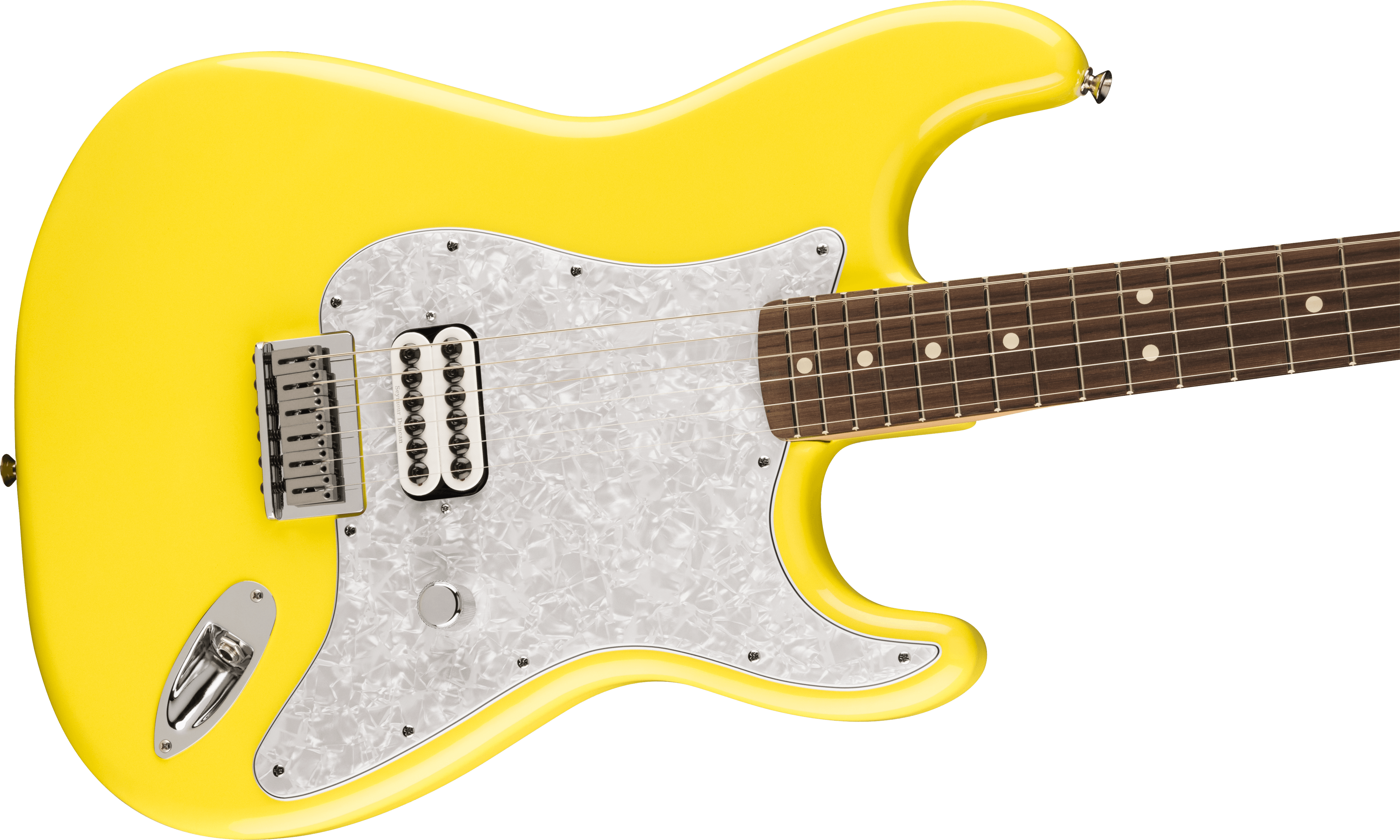 Tom DeLonge Stratocaster Graffiti Yellow