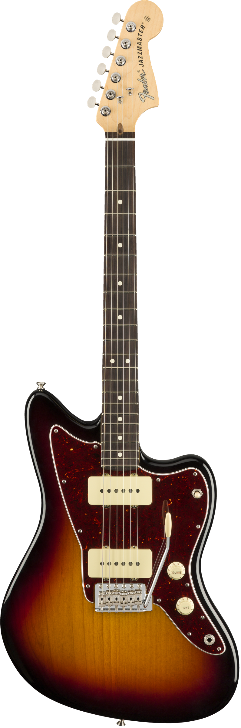 American Performer Jazzmaster 3-Color Sunburst RW