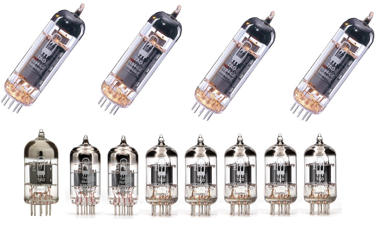 Röhrenset für Vox AC 30 TopBoost mit Reverb von 1980