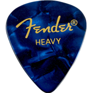 Picks 351 Heavy Celluloid Blue Moto (12 Stk)