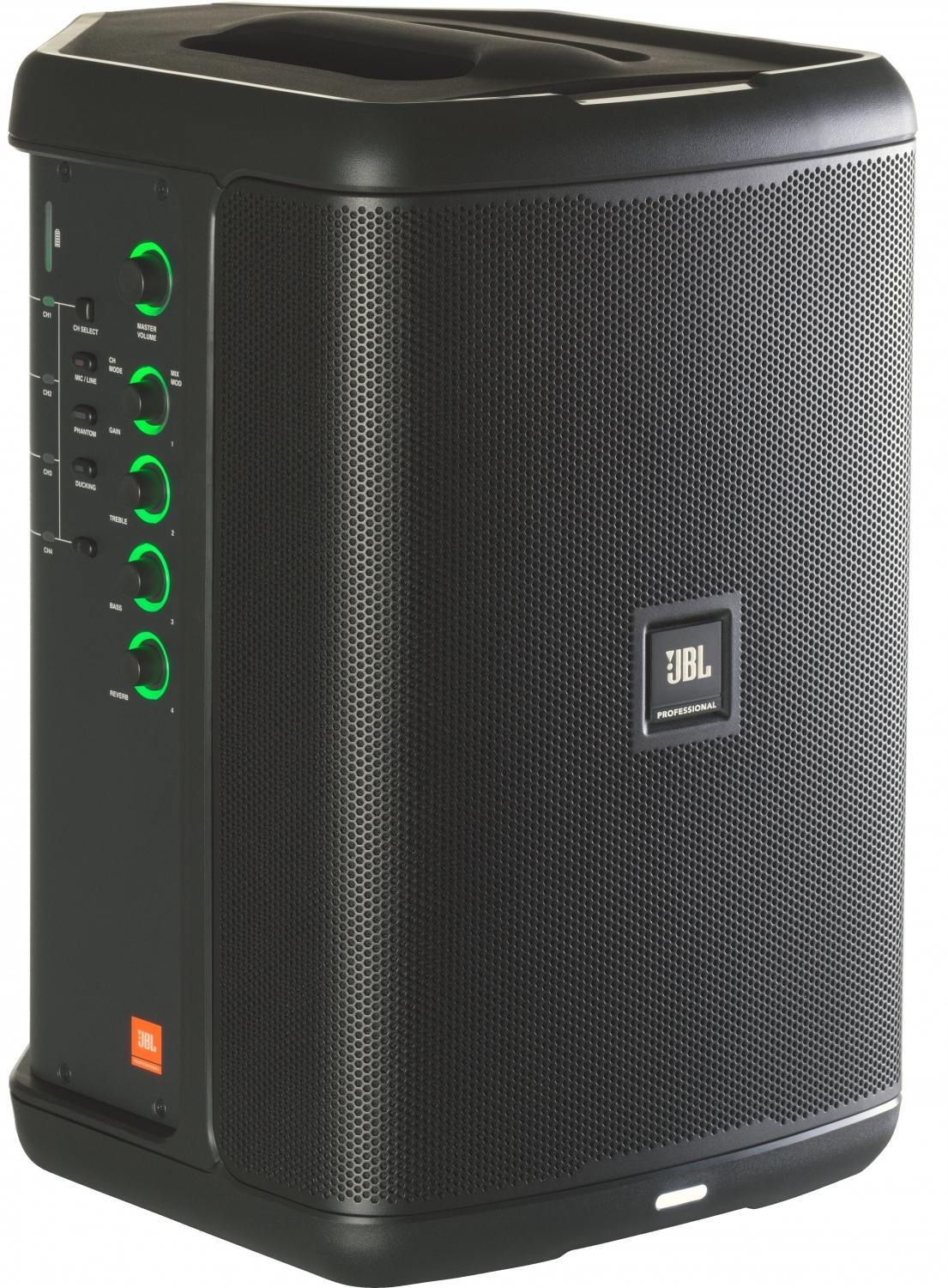 EON ONE COMPACT Aktiver PA-Lautsprecher mit Akku-Betrieb, 4-Kanal Mischer, Bluetooth für Audiostreaming, 8" Tief-/1" Hochtöner.