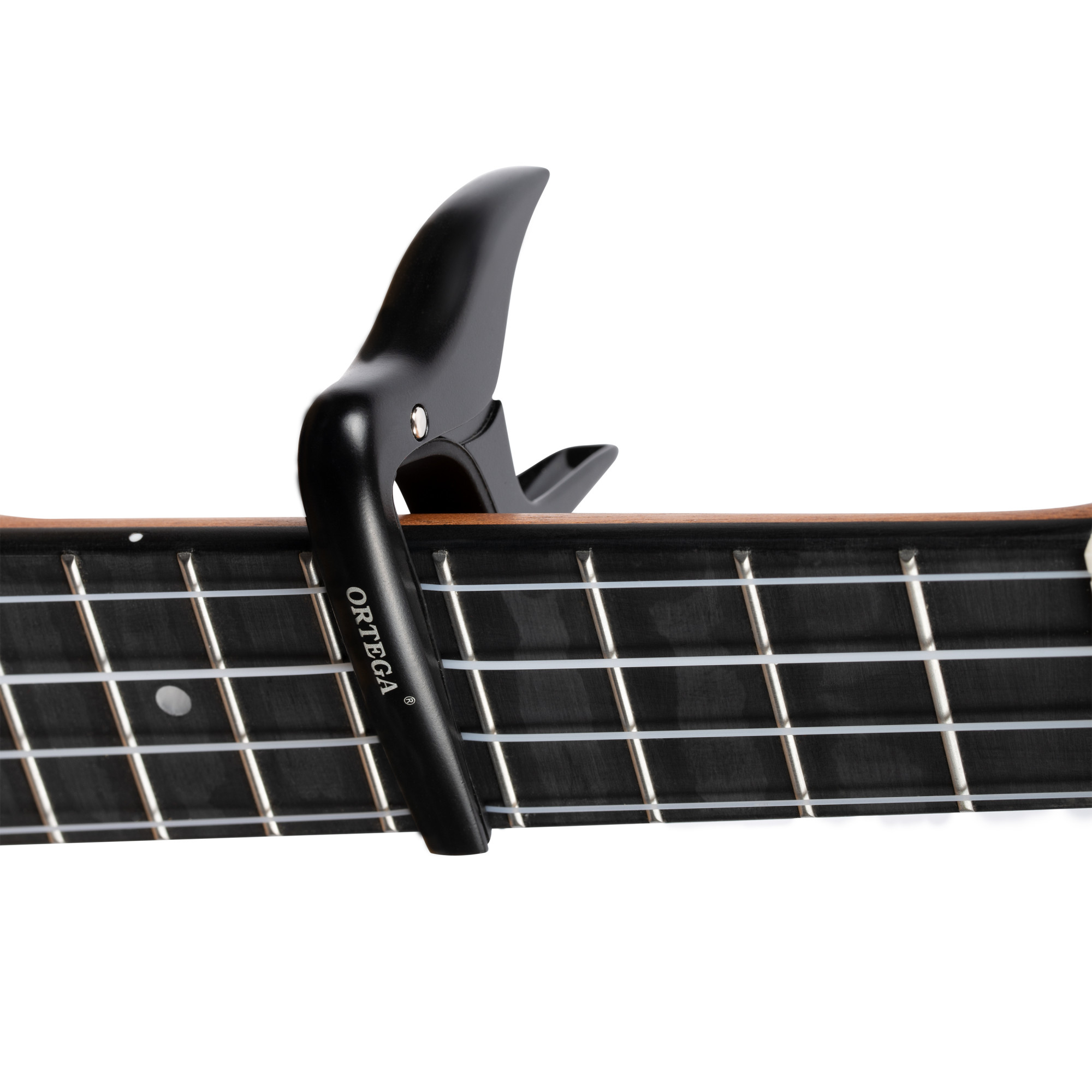 Kapodaster Ukulele schwarz