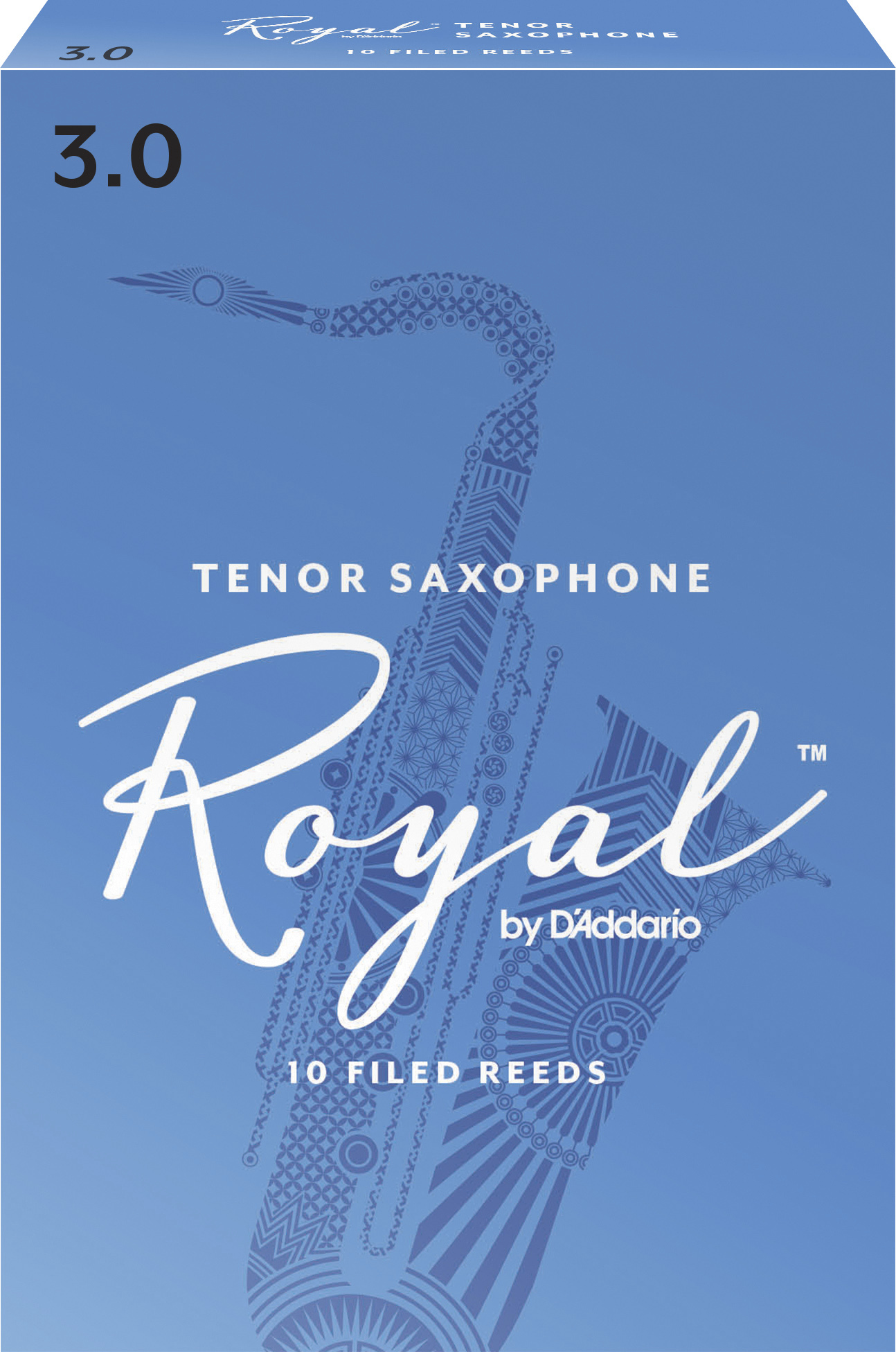 Royal Tenorsaxophonblätter 3,0 10 er Packung