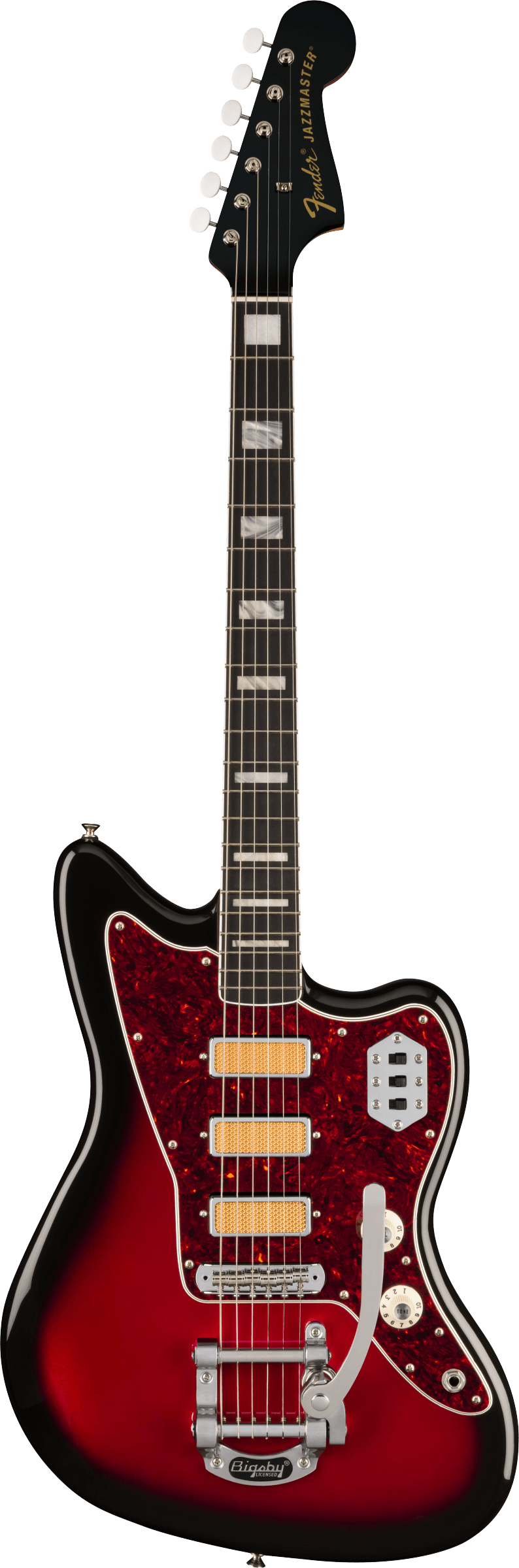 Gold Foil Jazzmaster Candy Apple Burst